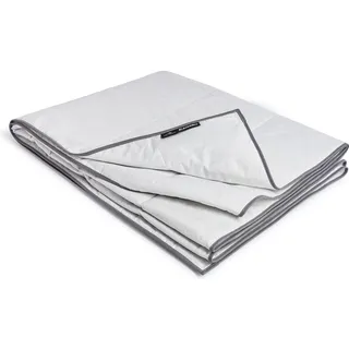 Blackroll Recovery Summer Decke (Größe 135x200cm, grau)