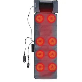 Massageauflage Massagematte Ganzkörpermassage Elektrische Ganzkörper Massagematte mit Wärmefunktion Vibrationsmassagematte Massageauflage Heizkissen