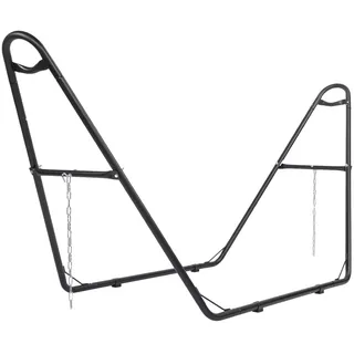 LEADZM Hängemattengestell - Universelle Hängemattenhalterung aus Stahl, bis 250 kg - Hängematten geeignet für 2 bis 3 M - wetterfest, robust und sicher, Geeignet für Gärten, Balkone und Schwimmbäder