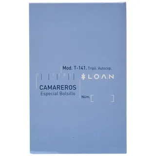 Loan T141 – Scheckheft, 5 Stück