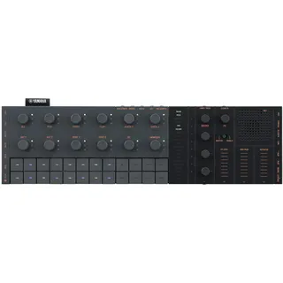 Yamaha SEQTRAK Mobile Music Ideastation - All-in-One-Musikproduktionsstudio mit zwei Sound-Engines, Onboard-Sampling, integriertem Lautsprecher und wiederaufladbarem Akku - Schwarz