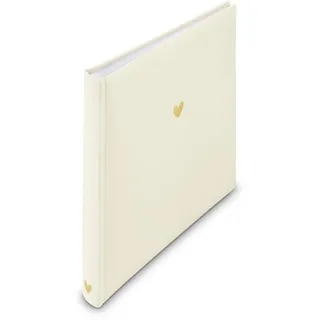 Hama Hama, Buch-Album Heart, 25x25 cm, 50 weiße Seiten