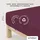Baumwolle 180 x 200 - 200 x 220 cm purple deep