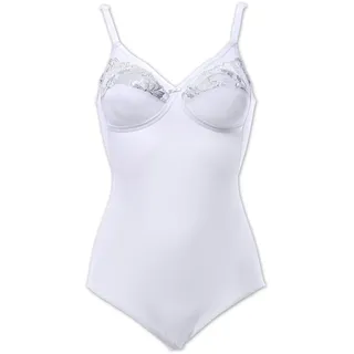 Triumph Damen Bügelloser Formender Body Modern Posy BS, Weiß (White 03), Gr. 85C - 85C