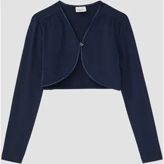 s.Oliver Bolero mit Satinkante - blau - 116/122