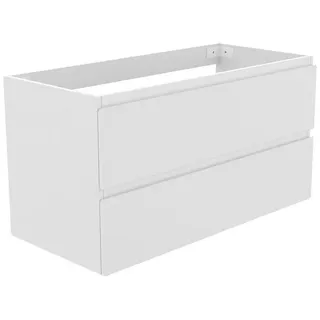duschspa Waschtisch Unterschrank Waschbeckenunterschrank Waschtischunterschrank Badschrank, Hängeschrank 50-120 cm weiß 99 cm x 52 cm x 44.5 cm