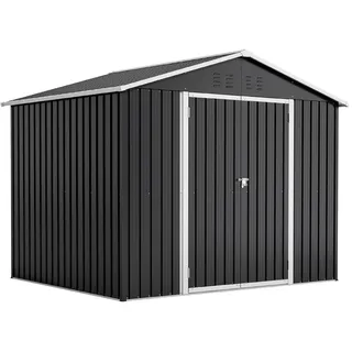 Laiham Geräteschuppen 2,40 x 1,92 m Anthrazit