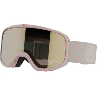 SALOMON RIO Schneebrille 2025 tropical peach/universal gold flash