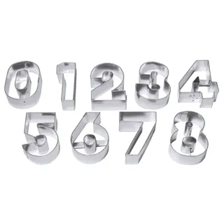 Contacto Ausstecher Zahlen, groß,