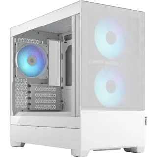 Fractal Design Pop Mini Air RGB White TG Clear Tint, Glasfenster (FD-C-POR1M-01)