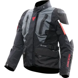 Dainese Carve Master 4 Textiljacke Schwarz/Grau/Rot 58