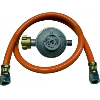 TGO Anschlußgarnitur Standard Flasche 1/4“ 50mbar Druckminderer Gasgrill Gas