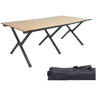 Grafner Campingtisch Holzoptik klappbar