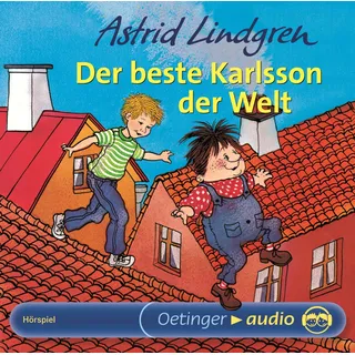 Karlsson vom Dach 3. Der beste Karlsson der Welt. Hörspielklassiker: Hörspiel, 1 CD, 63 Min. Laufzeit, für Kinder ab 5 Jahren