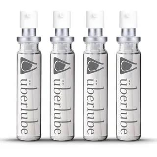 Überlube Premium Gleitgel | Mit natürliche Silikon und Vitamin E- Latexkondomsicher| Geruchlos, geschmacklos, rückstandsfrei, funktioniert auch unter Wasser! (15ml Nachfüllpackungen)