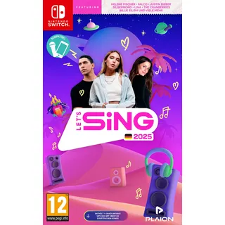 Let's Sing 2025 German Version (Nintendo Switch) (AT-PEGI)