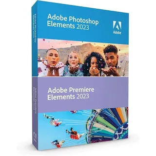 Adobe Photoshop & Premiere Elements 2023 DE WIN/ MAC NEU Unbegrenzte Laufzeit - 1 Stk