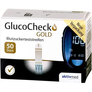 aktivmed Gluco Check Gold Blutzuckerteststreifen 50 St.