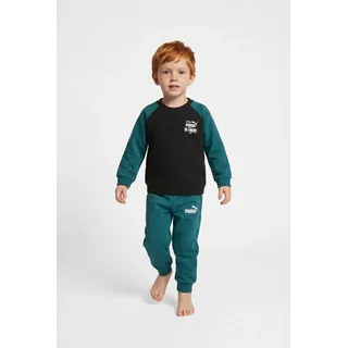 Puma Kinder Anzug MINICATS SUPER Crew SET INF, Größe 98 in Blau Blau