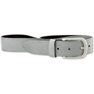 Bernd Götz Damengürtel Leder grau 125 cm