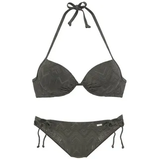 Buffalo Push-Up-Bikini Damen oliv Gr.34 Cup C