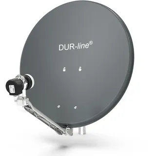 Dur-Line Select 1 Teilnehmer Set - Qualitäts-Alu-Satelliten-Komplettanlage - Sel...