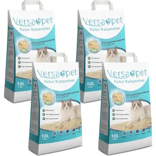 Versapet TOFU Katzenstreu klumpend Klumpstreu 4 x 4,6 kg