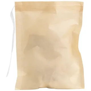 100 Stück Teebeutel,Teefilter Papier Filterbeutel Tee Teefilter für tee mit Kordelzug Feine Teefilter Taschen Tea Bags mit Kordelzug für Lose Gewürze Teekanne Kräuterpulver Kaffee (A, 8X6X3CM)
