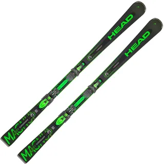 Head Supershape e-Magnum Schwarz/Grün 163 cm