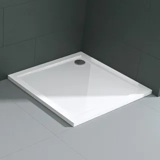 mai & mai Duschwanne Duschtasse aus hochwertigem Acryl Faro in weiß Form: Quadratisch