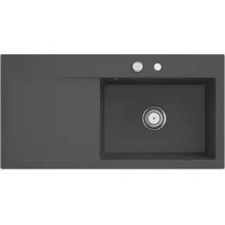 V&B Spüle Subway Style 60 re, m Abl.garn, Exzenter, gra C-plus