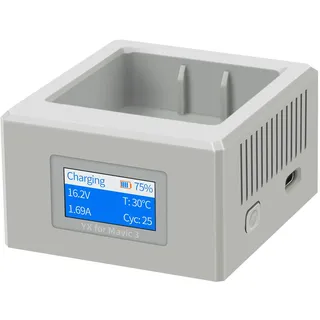 LYONGTECH LCD USB Akku Ladegerät für DJI Mavic 3 Pro/Cine/Classic Drohne,Akkuladestation Hub Zubehör