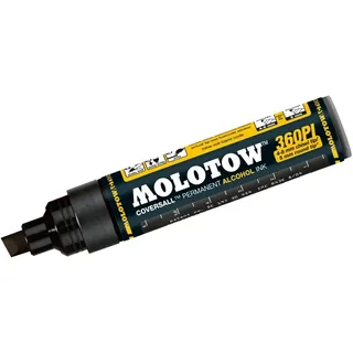 Molotow Permanent Marker CoversAll 360PI 4-8 mm Schwarz