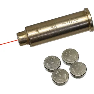 MAYMOC .38 Bore Sight Red Dot Patrone mit 2 Sätzen Batterien