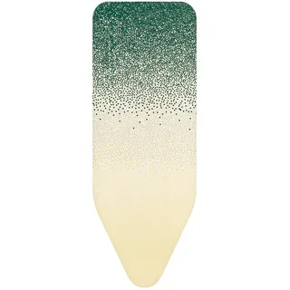 Brabantia Bügelbrettbezug C, Strapazierfähiger Bezug mit 2mm Schaumstoffunterlage und 100Prozent Fairtrade Baumwolle - Praktisches Design für Müheloses Bügeln - 124x45 cm, New Dawn