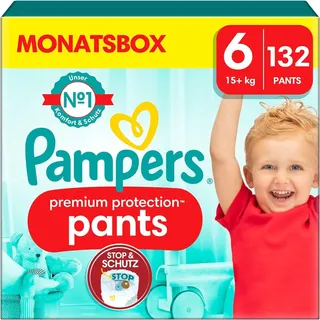 Pampers Premium Protection Pants Gr. 6 (13-19 kg) 132 St.