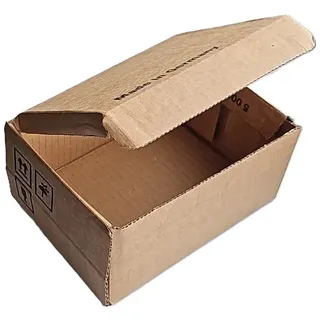 mixoutlet 50 stück Versandkarton Karton 170x130x90mm Made in Germany Faltkarton Verpackung