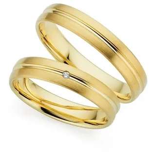 Phönix Trauring Schmuck Geschenk Gold 333 Trauring Ehering LIEBE versch. Varianten, Made in Germany, wahlweise mit oder ohne Brillant gelb|goldfarben 56