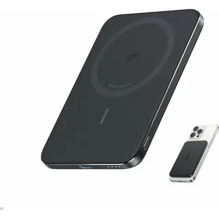 Anker Nano Powerbank (5K, Magnetisch, Slim) Schwarz