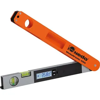 NEDO Winkelmessgerät Winkeltronic Messber.0-355Grad Schenkel-L.45cm 0,1Grad NEDO