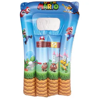 Happy People Luftmatratze Super Mario 67 x 43 cm blau/mehrfarbig