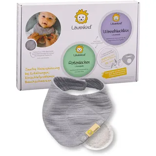 Löwenkind Einsteigerbox mit Halstuch 'Mini' - Wonnebäuchlein und Rotznäschen 2x5 St Kräuter