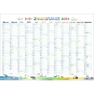 Heye Helme Heine: Tafelkalender A3 2026