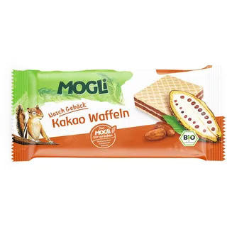 Mogli Bio Nasch Geback Kakao Waffeln 15 g
