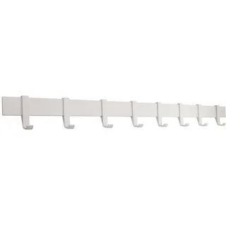 Designfabrik Hamburg Garderobenhaken Modern 80 x 7 x 5 cm Weiß