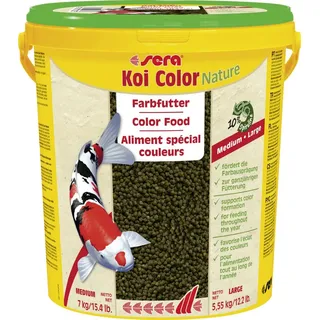 Sera Koifutter Color Large für größere Koi 21 L