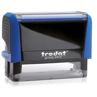 trodat 4912 Printy 4.0 Textstempel 47x18mm 5 Zeilen blau