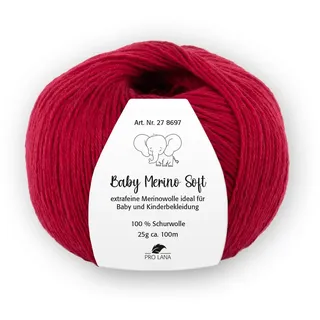Pro Lana Baby Merino Soft 31 - weinrot