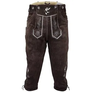 Edelnice Lederhose in dunkelbraun | Gr.: 50