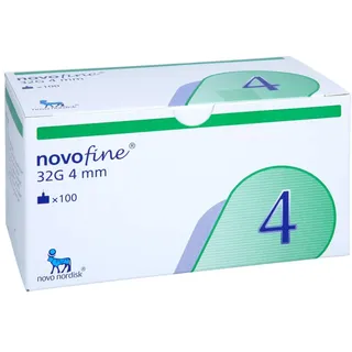 Novo Nordisk NovoFine 32 G 4 mm 100 st